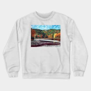 'OVERLOOKING BASS LAKE (CONE MANOR)' Crewneck Sweatshirt